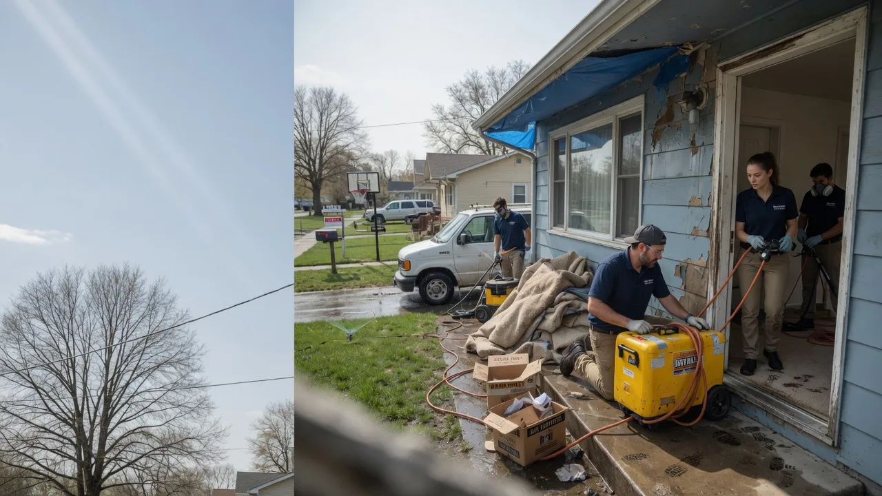 Basement Flood Cleanup in Miami, TX near me